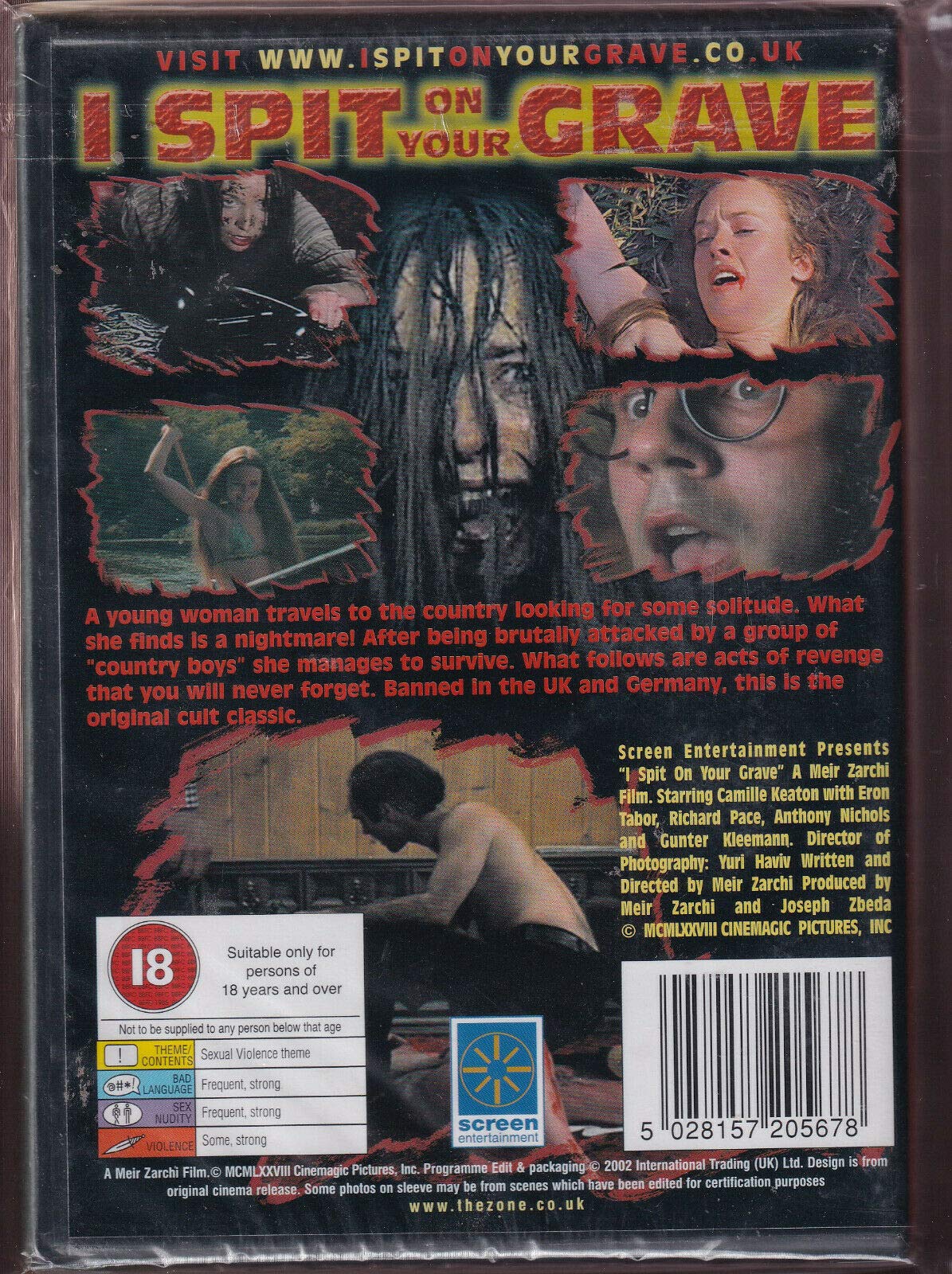 EBOND i Spit On Your Grave DVD D408012
