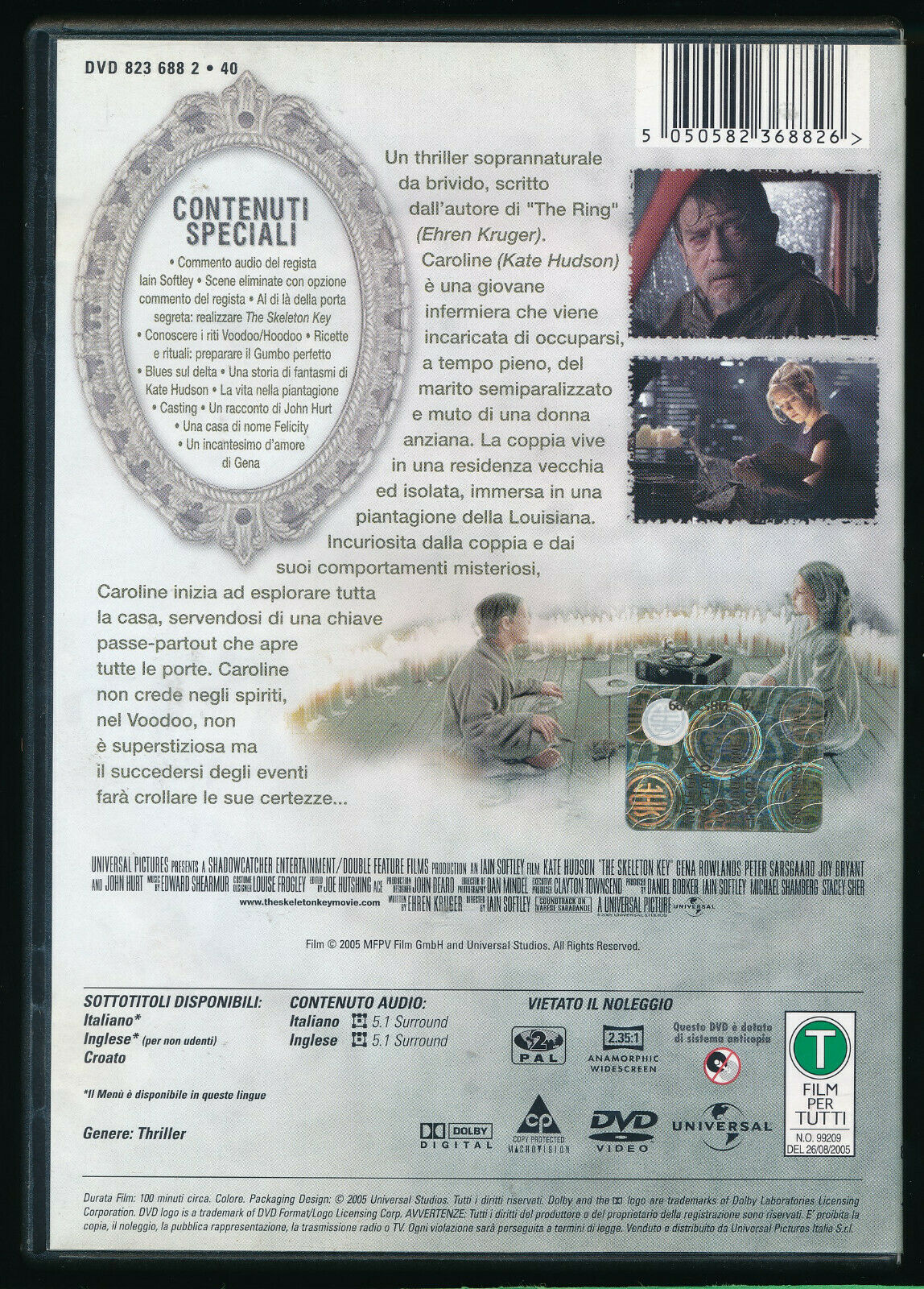 EBOND The Skeleton Key DVD D412015