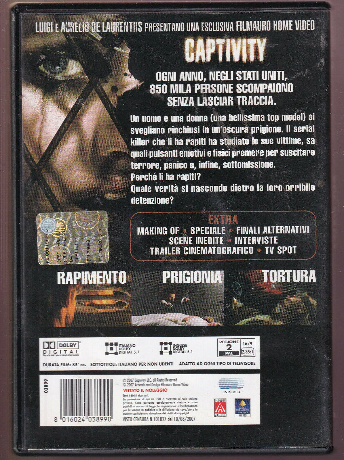 EBOND Captivity DVD D425011