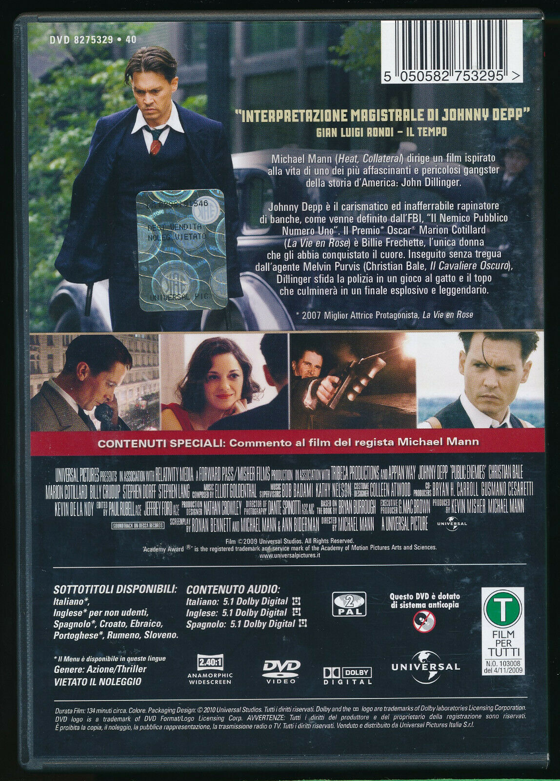 EBOND Nemico Pubblico DVD D428007