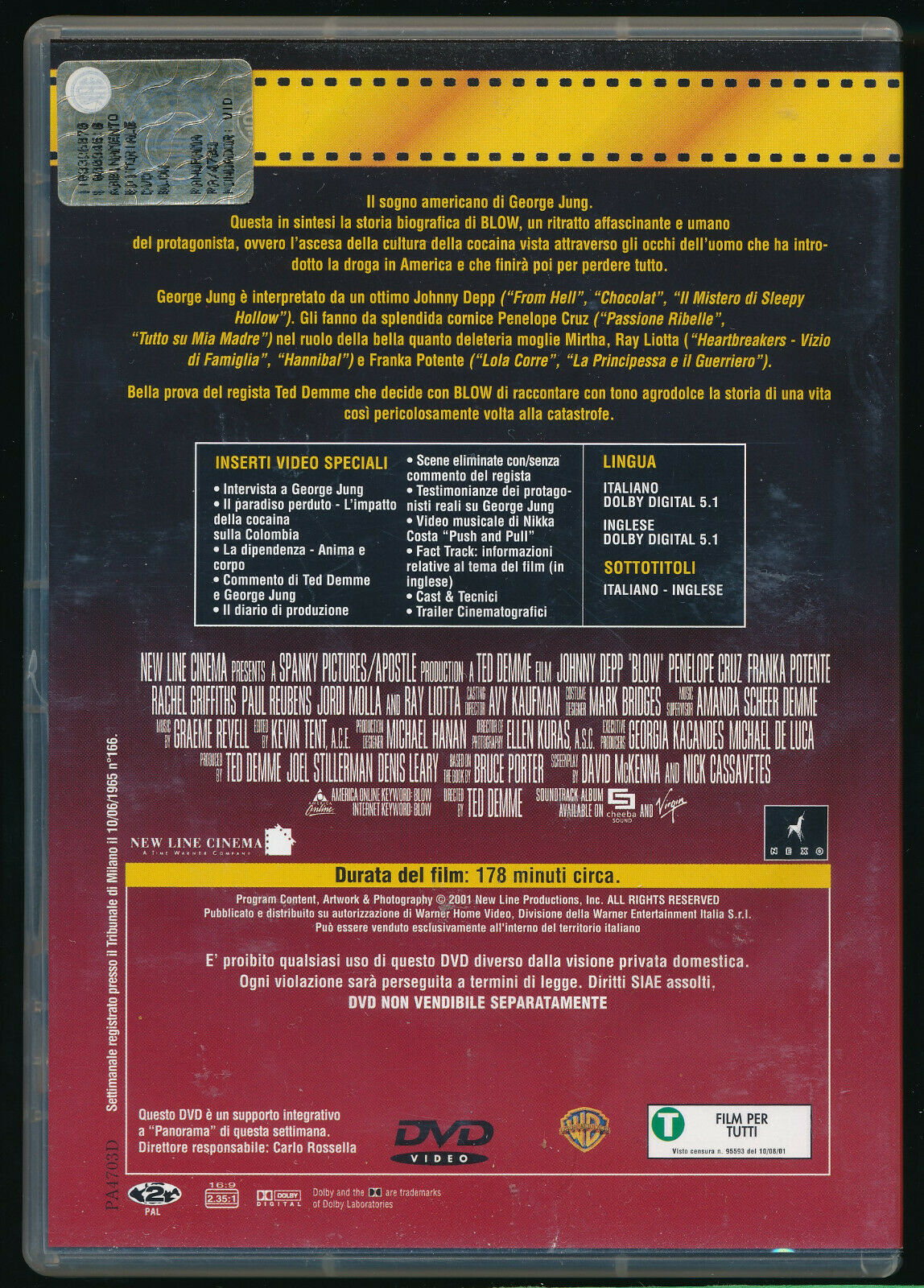 EBOND Blow DVD Editoriale D430007