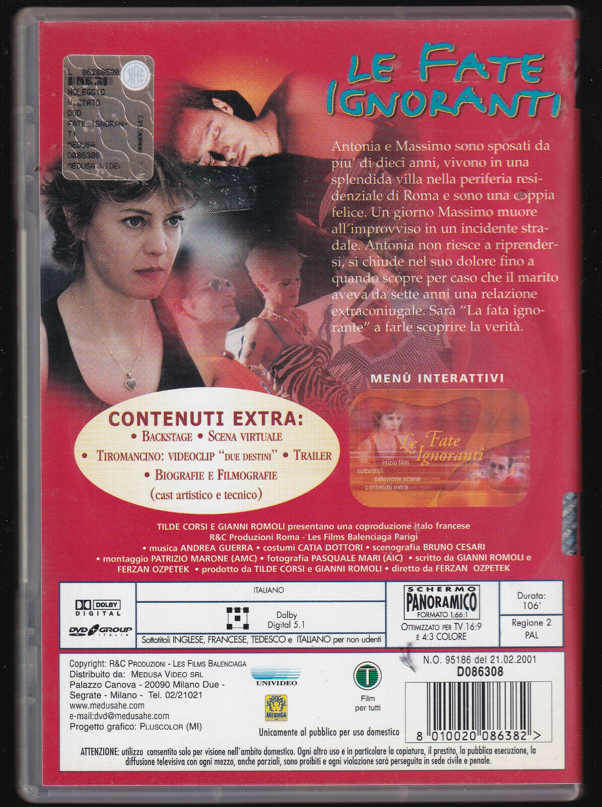 EBOND Le Fate Ignoranti DVD D438014