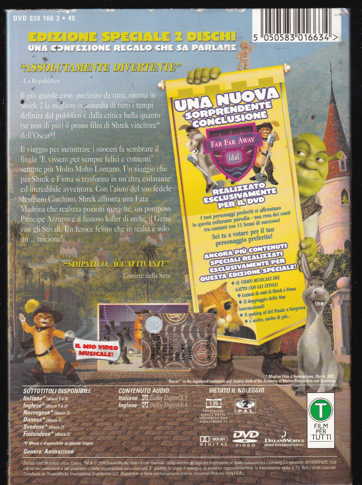 EBOND Shrek 2 DVD D448007