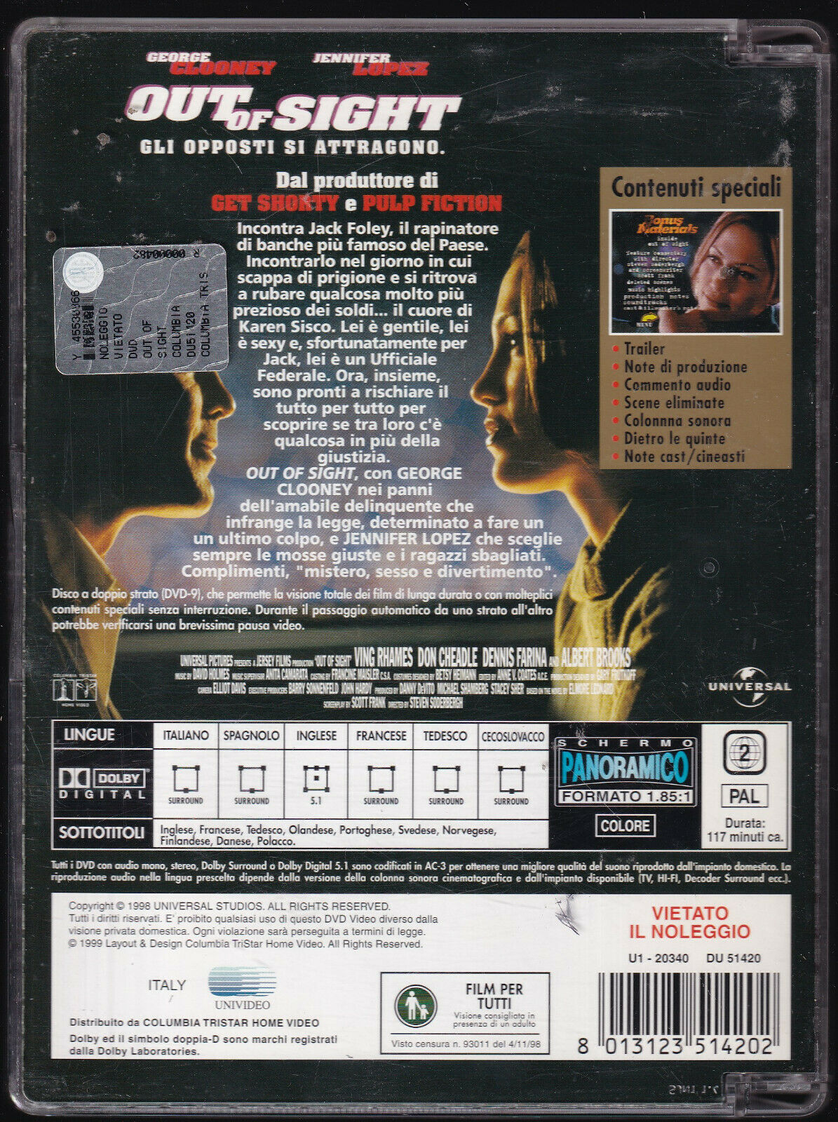 EBOND Out Of Sight Sjb DVD D448013