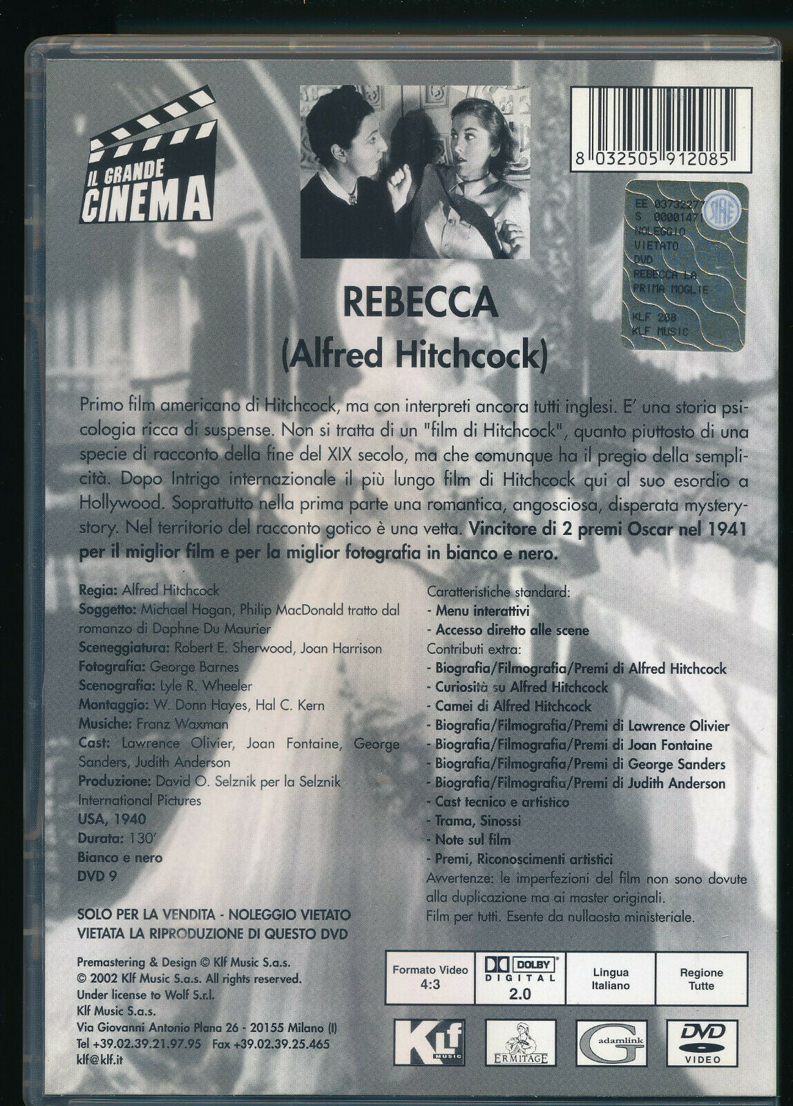 EBOND Rebecca La Prima Moglie DVD D472007