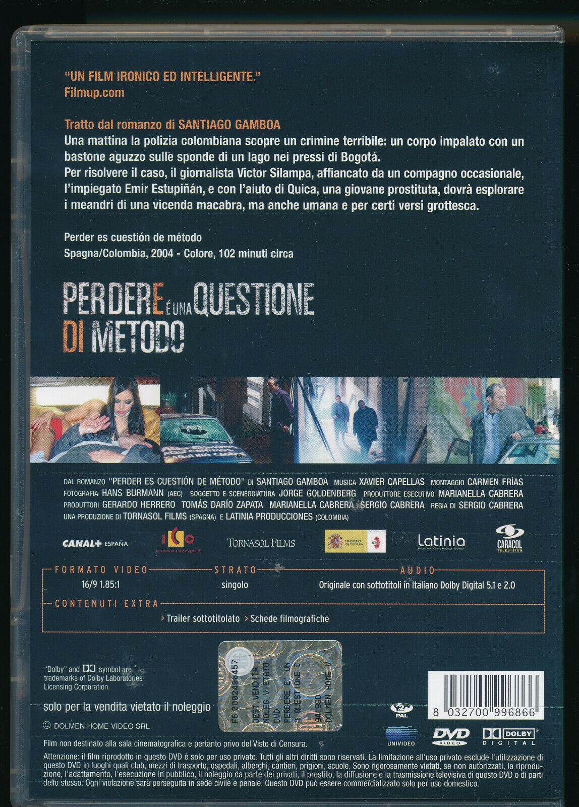EBOND Perdere e Una Questione Di Metodo DVD D474013