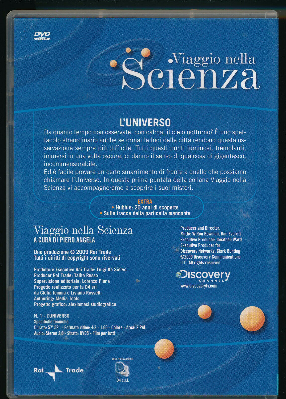 EBOND Piero Angela L' Universo Viaggio Nello Spazio-tempo DVD Editoriale D477003