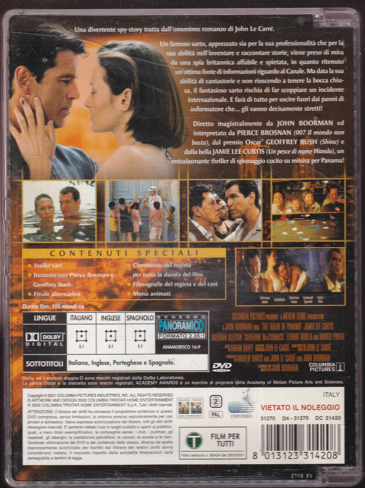 EBOND Il Sarto Di Panama Sjb DVD D484019