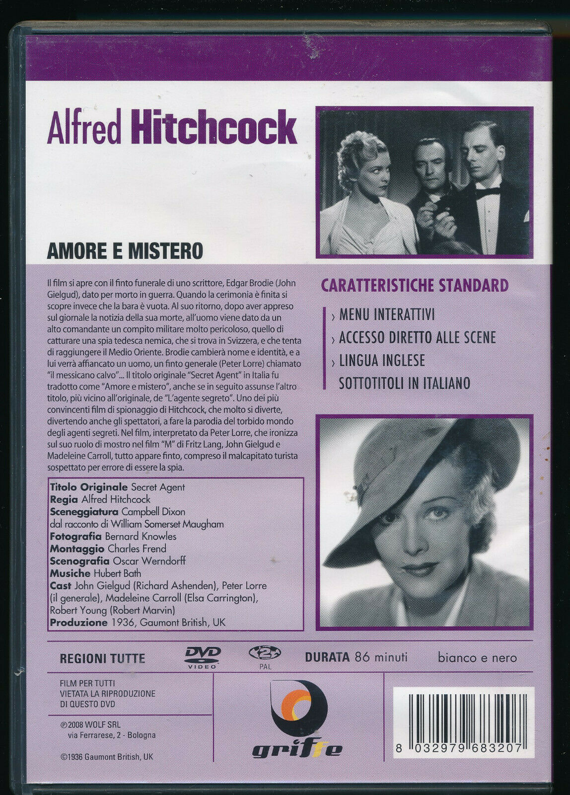 EBOND Amore e Mistero DVD D485002