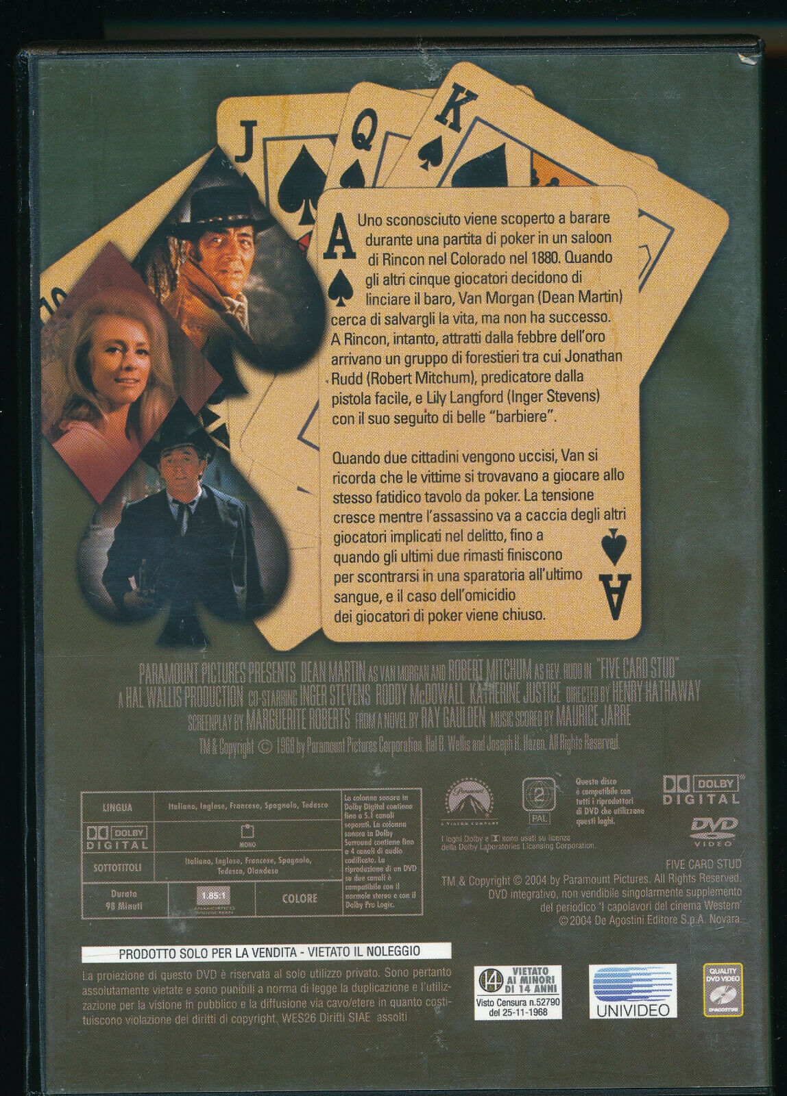 EBOND Poker Di Sangue DVD Editoriale D485003