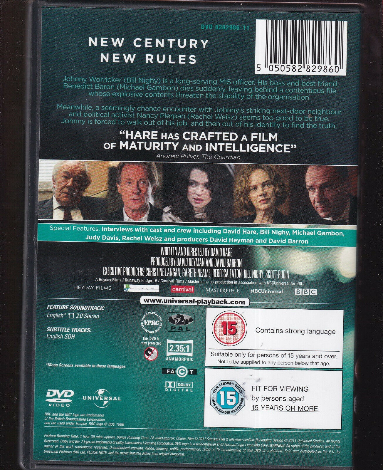EBOND Page Eight DVD D509009