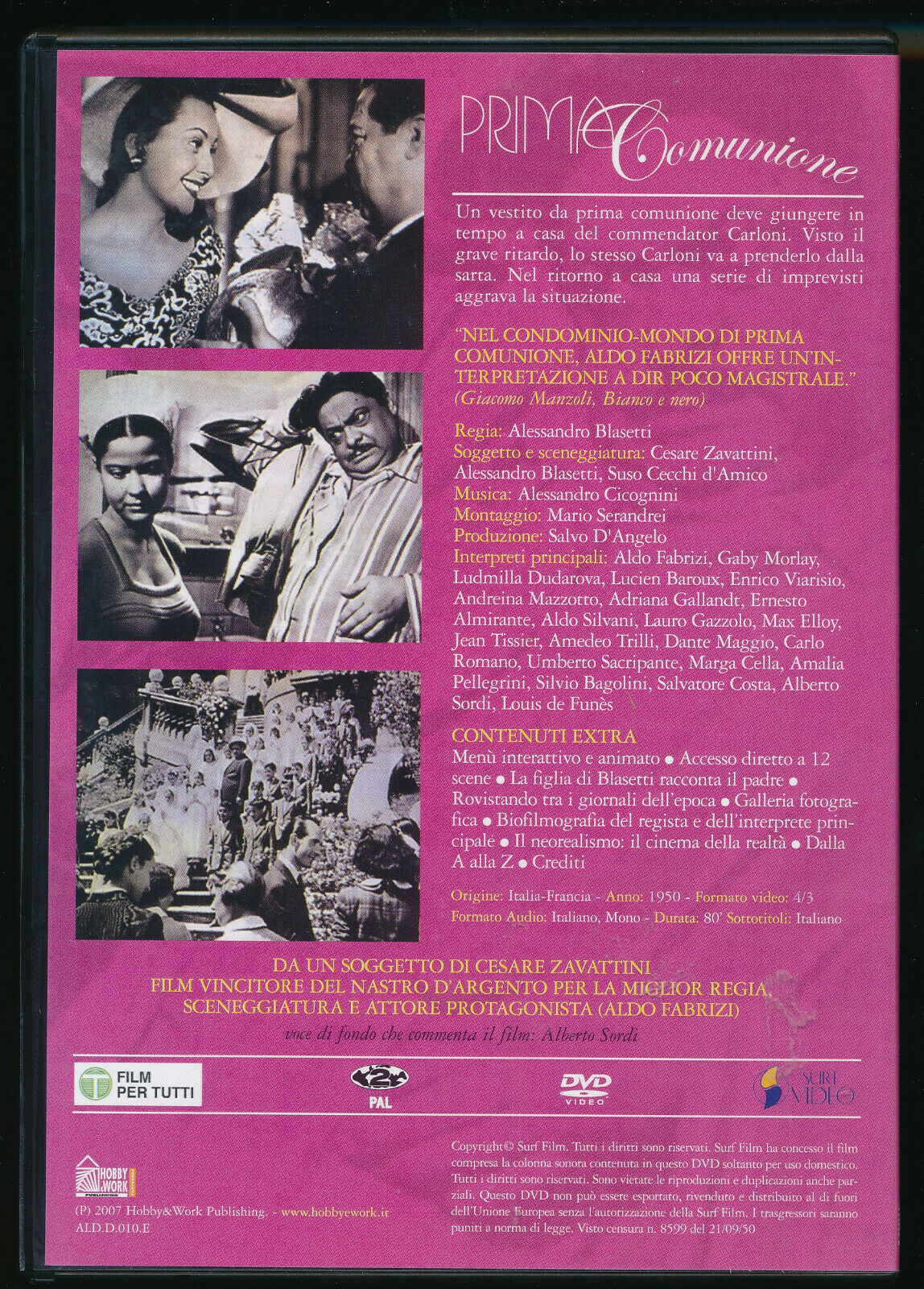 EBOND Prima Comunione DVD Editoriale D518007