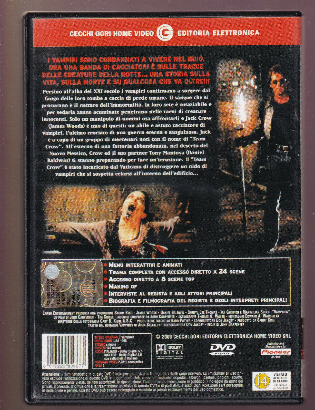 EBOND Vampires DVD D525008
