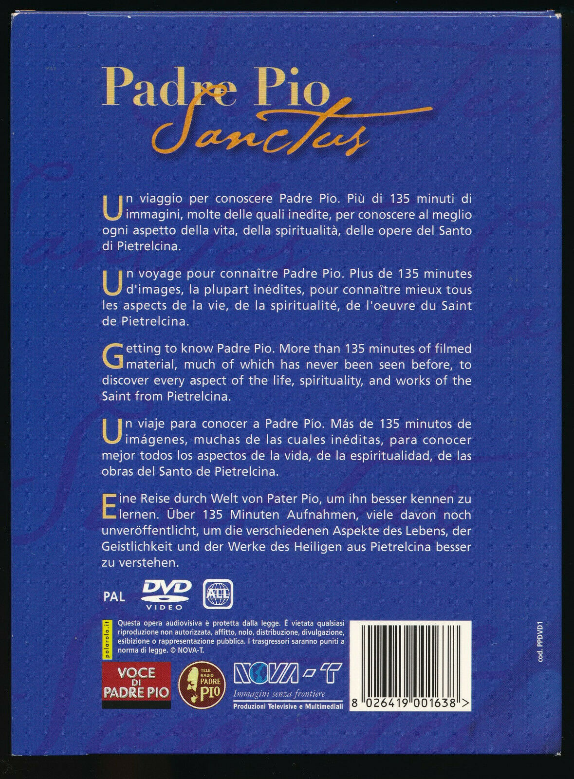 EBOND Padre Pio Sanctus DVD D538011
