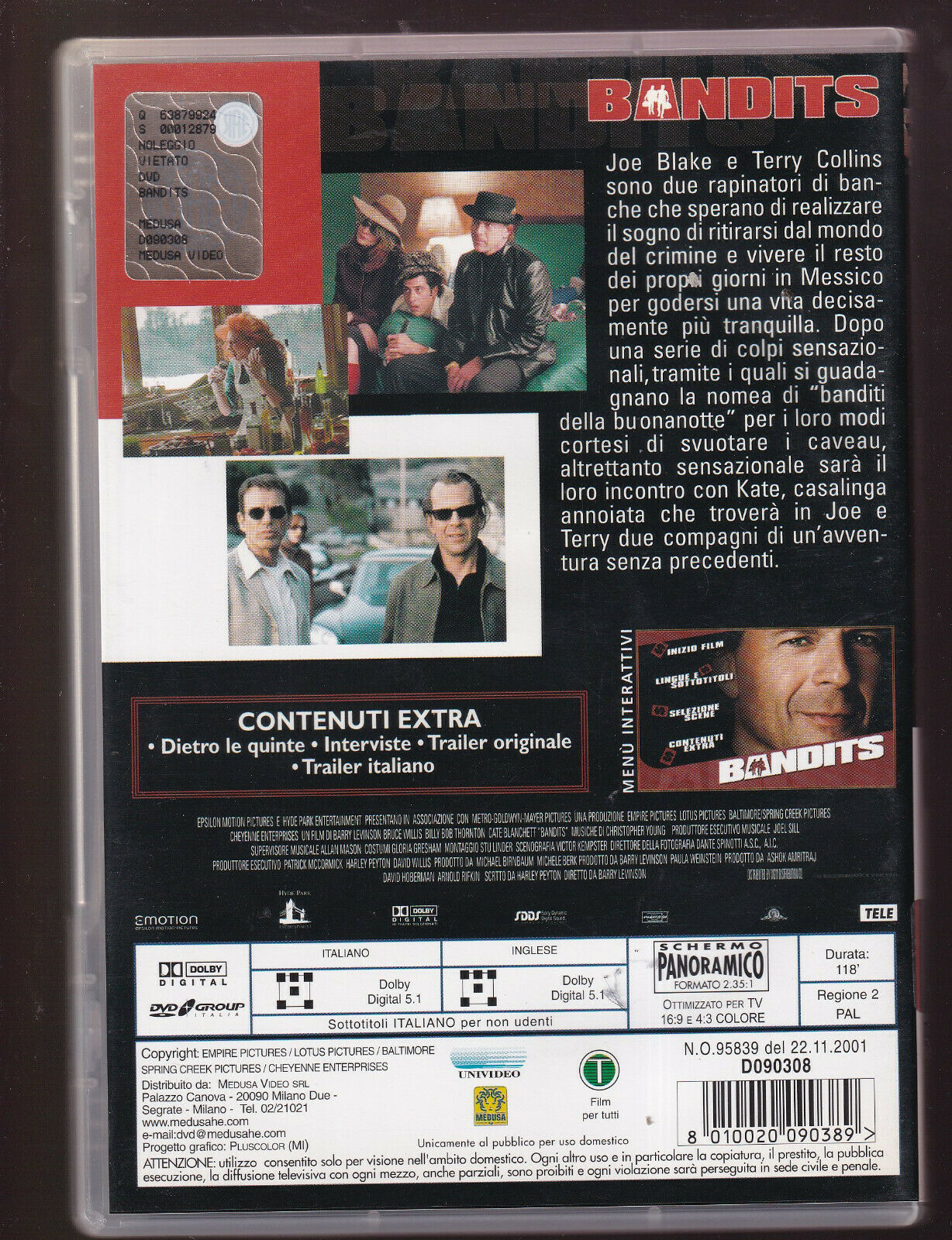 EBOND Bandits DVD D539012
