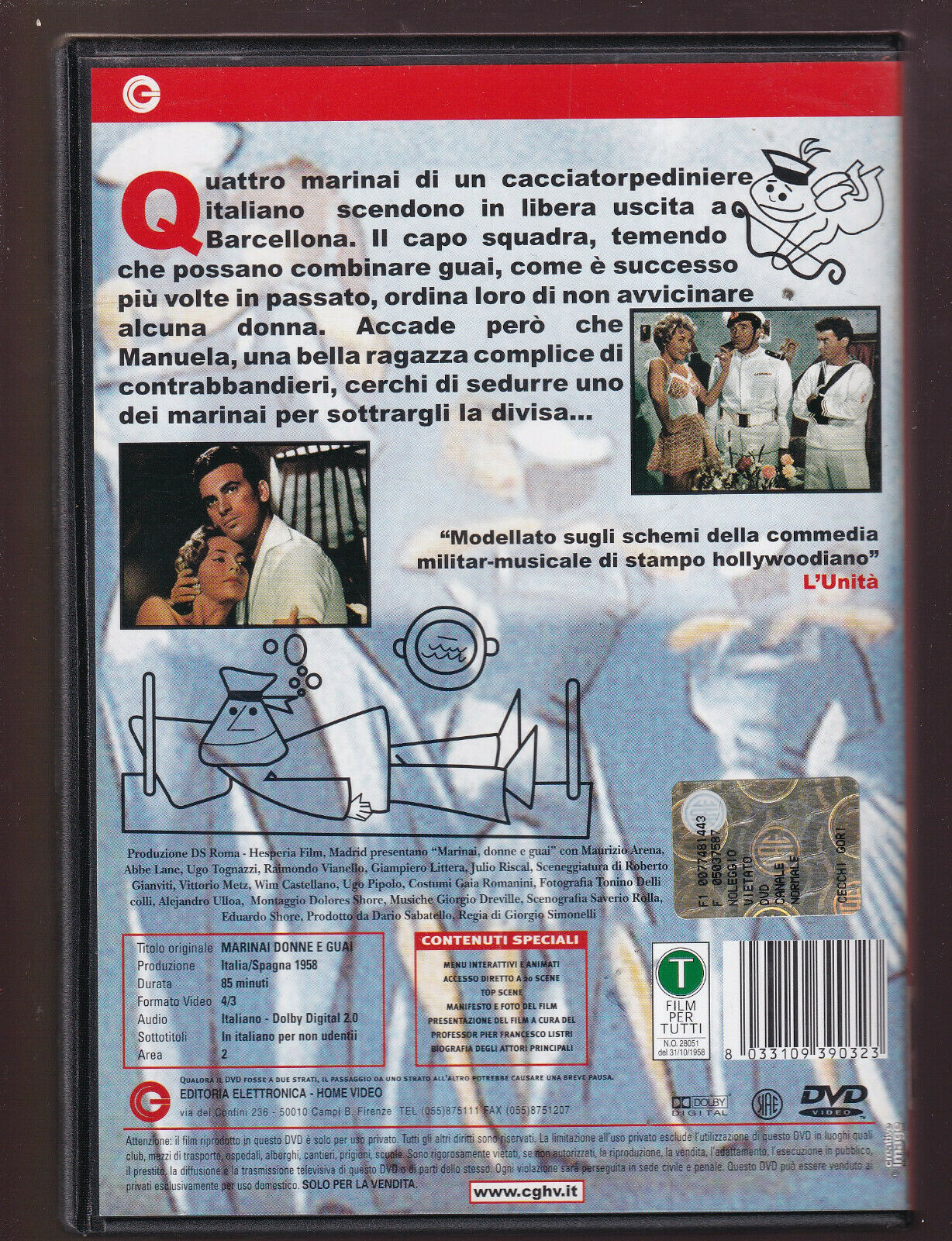 EBOND Marinai Donne e Guai DVD D551005