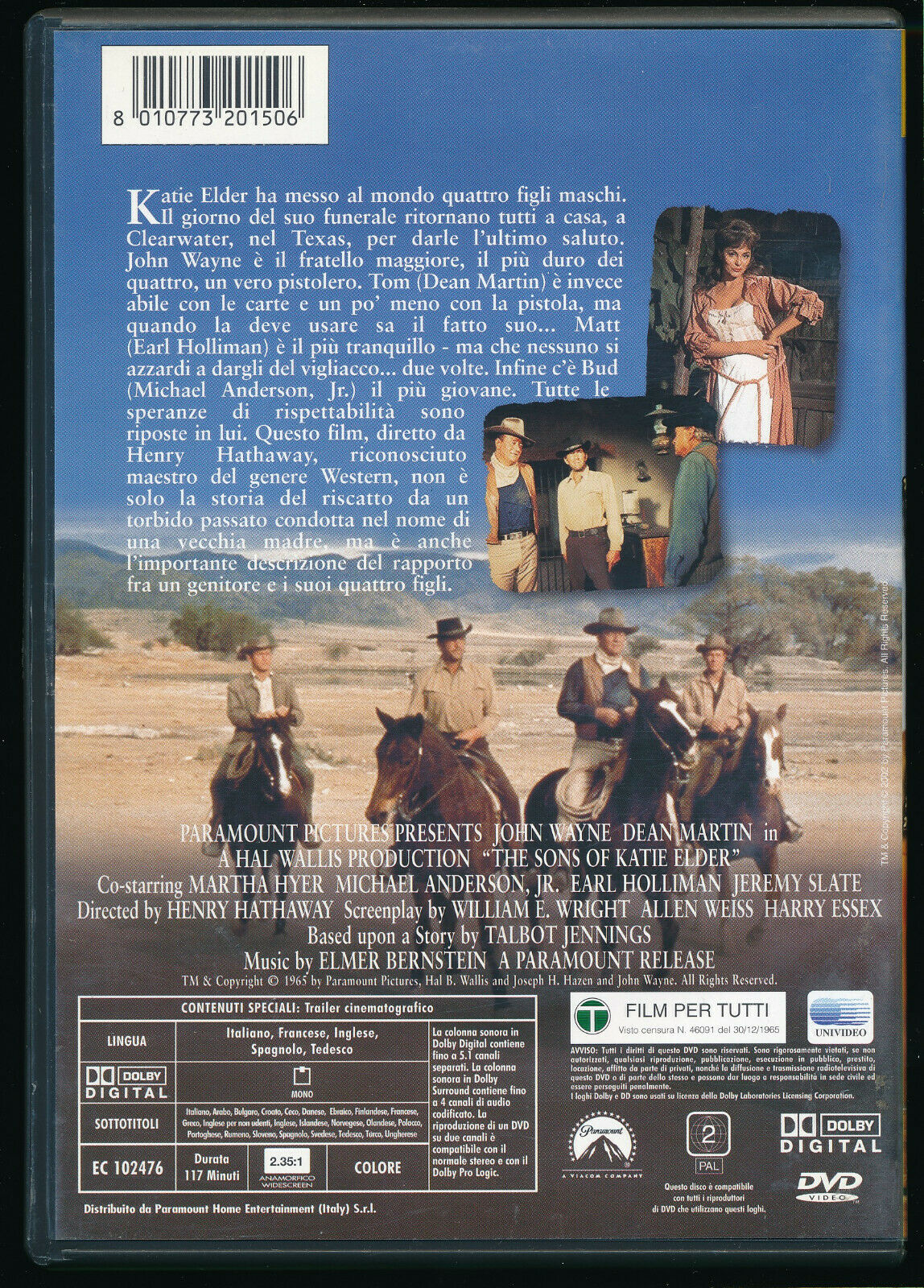 EBOND I 4 Figli Di Katie Elder DVD D552012