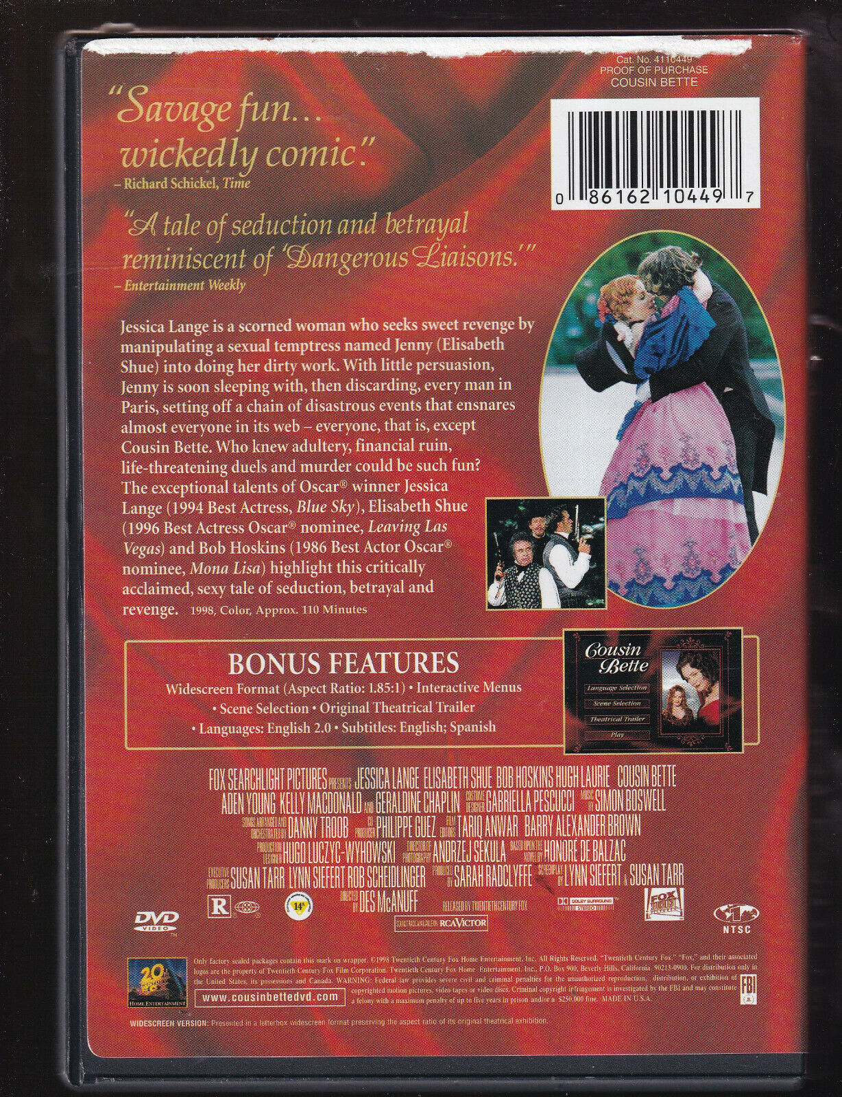 EBOND Cousin Bette DVD D552108
