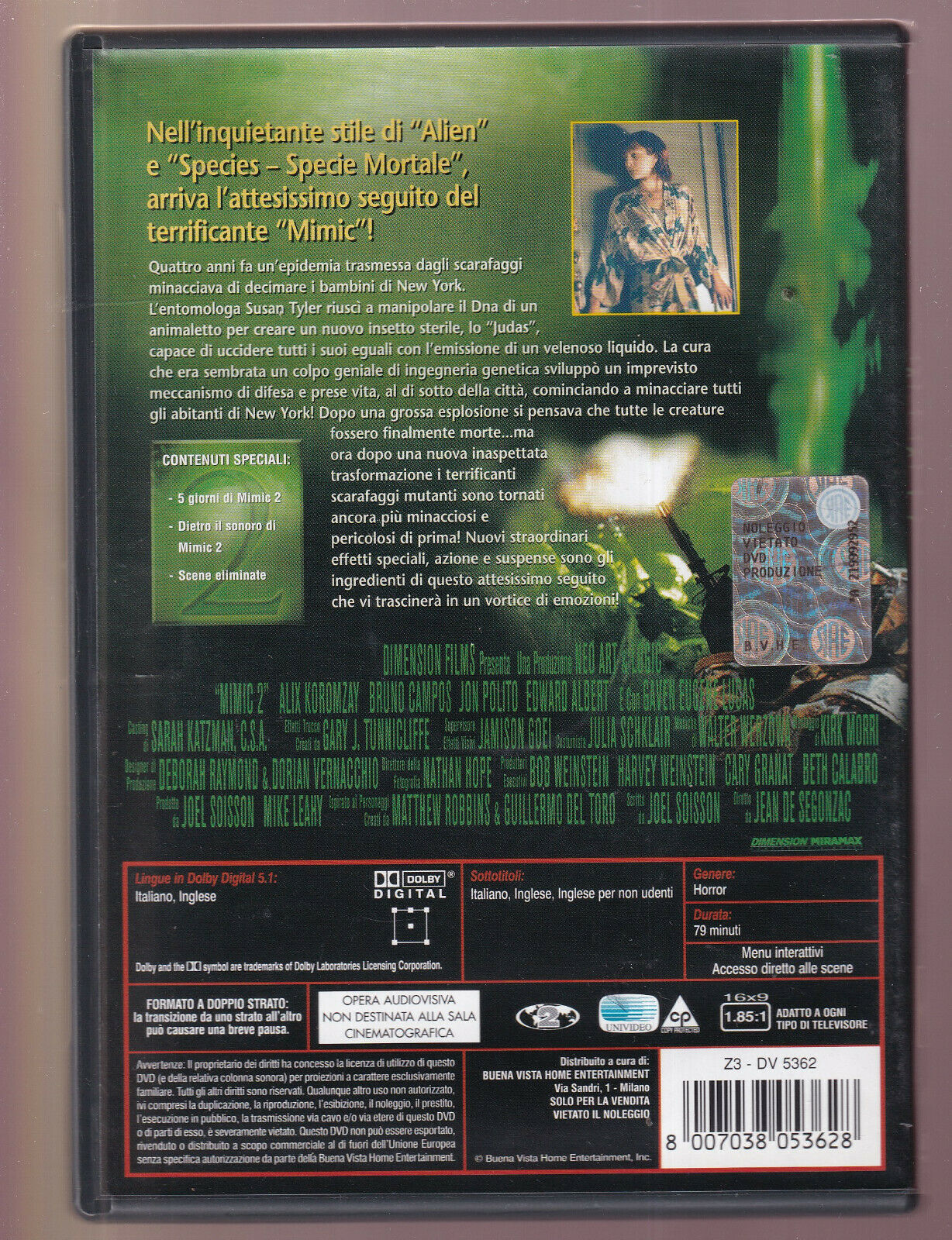EBOND Mimic 2 DVD D552140