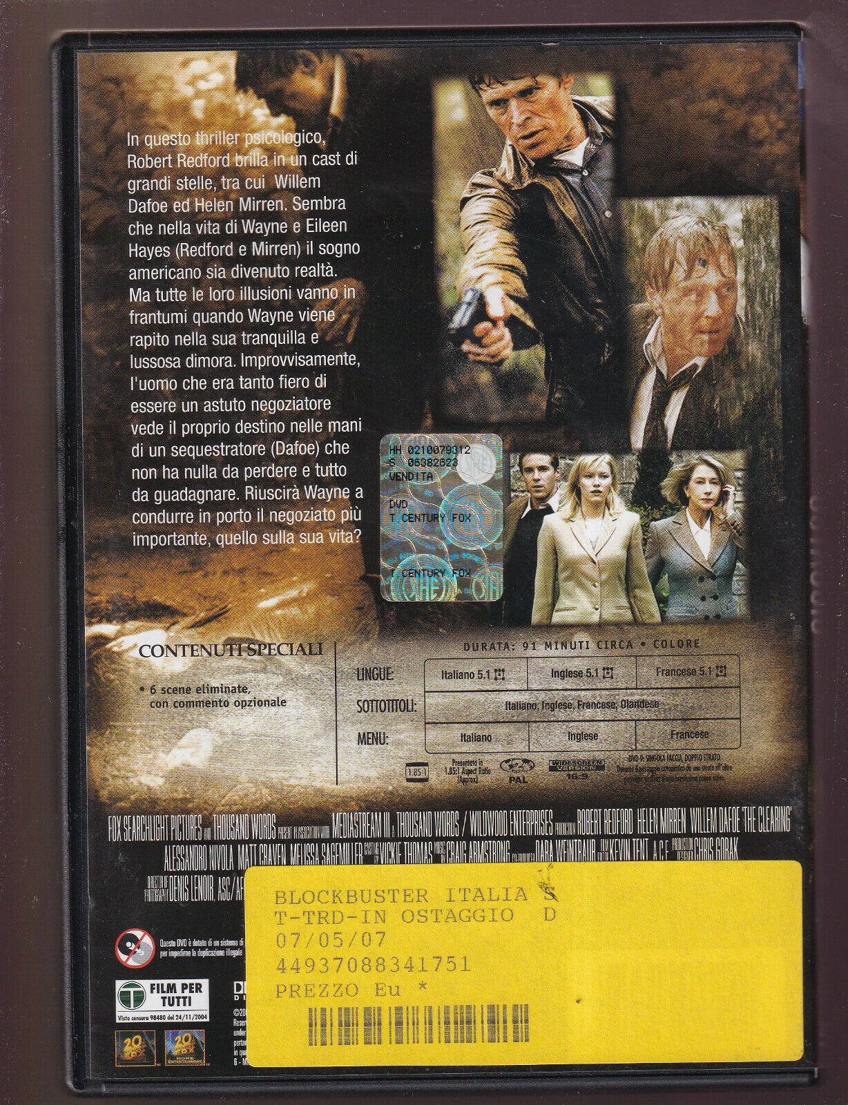 EBOND In Ostaggio DVD D552419