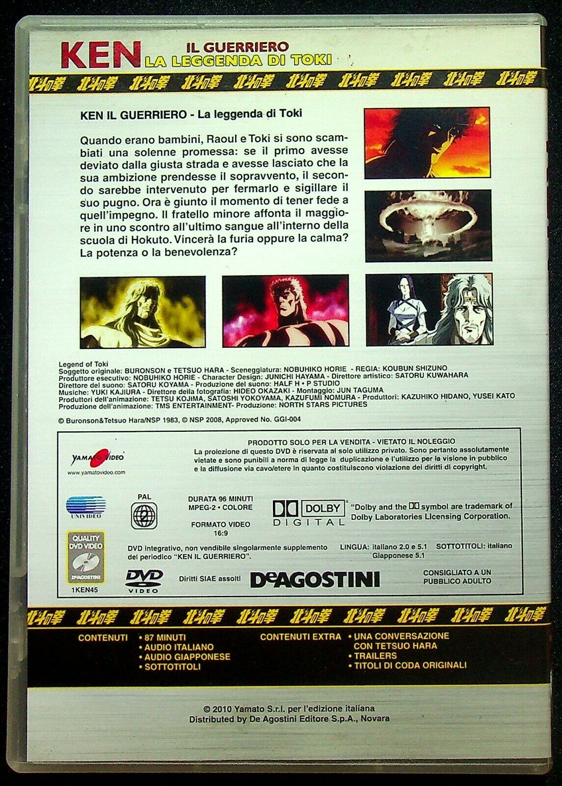 EBOND Ken Il Guerriero - La Leggenda Di Toki DVD D552541