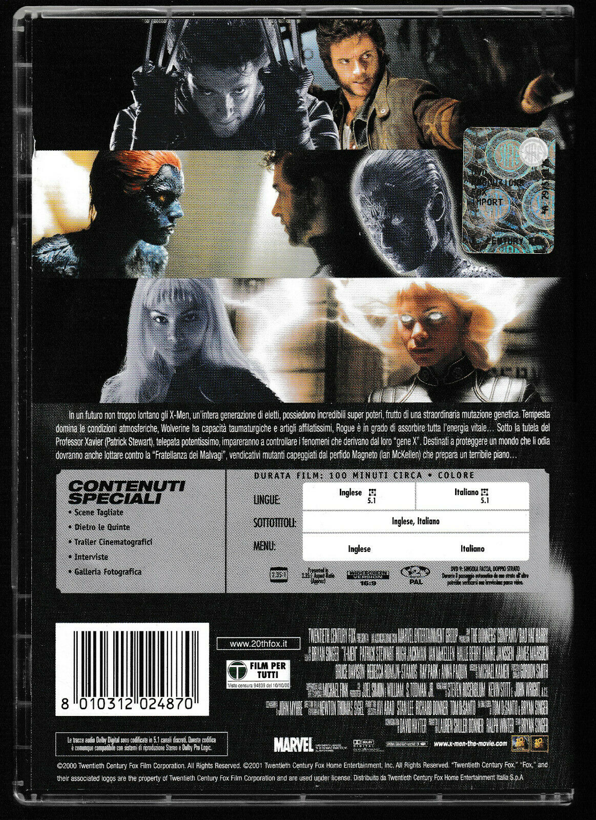 EBOND X-men DVD D552902