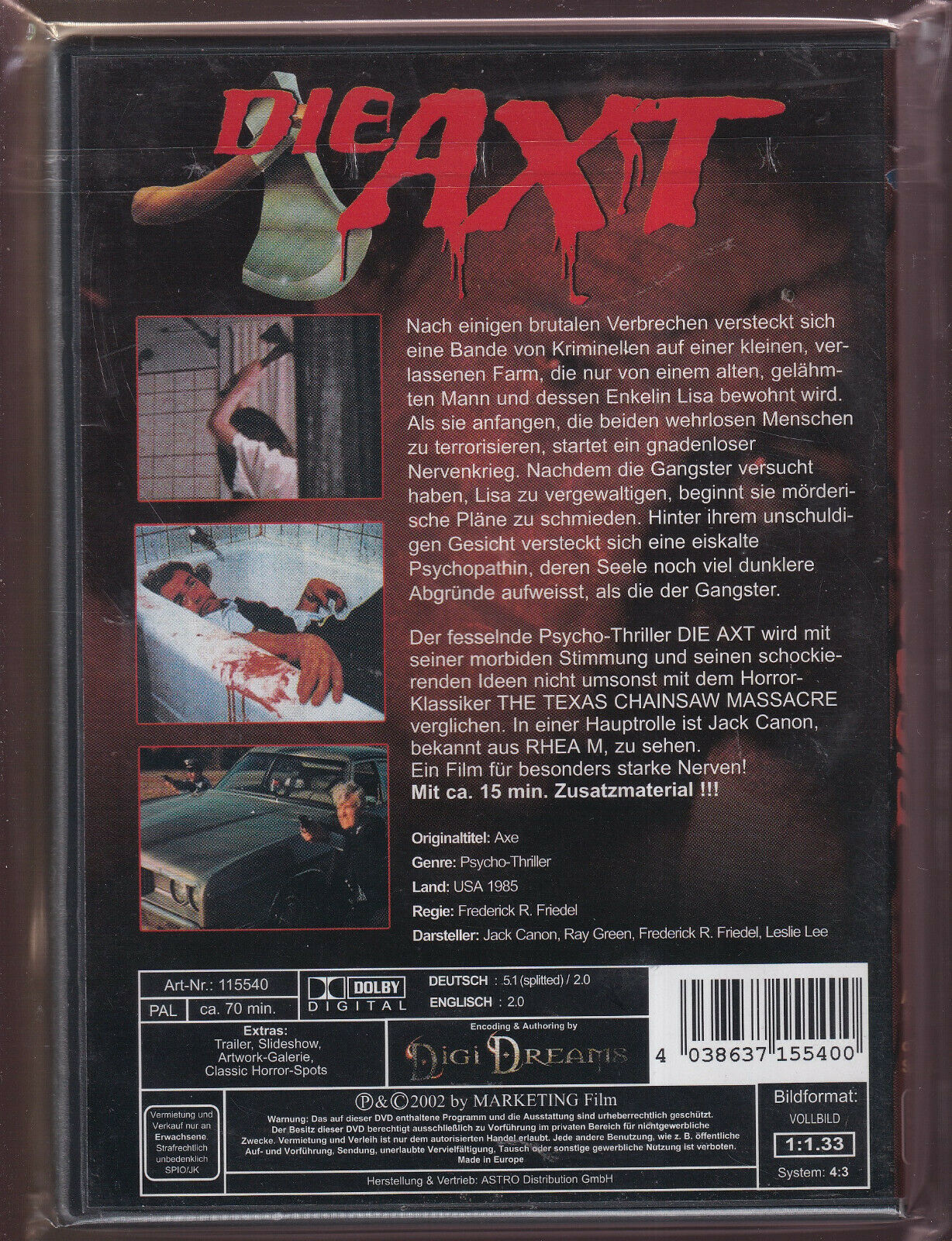 EBOND Die Axt DVD D553301