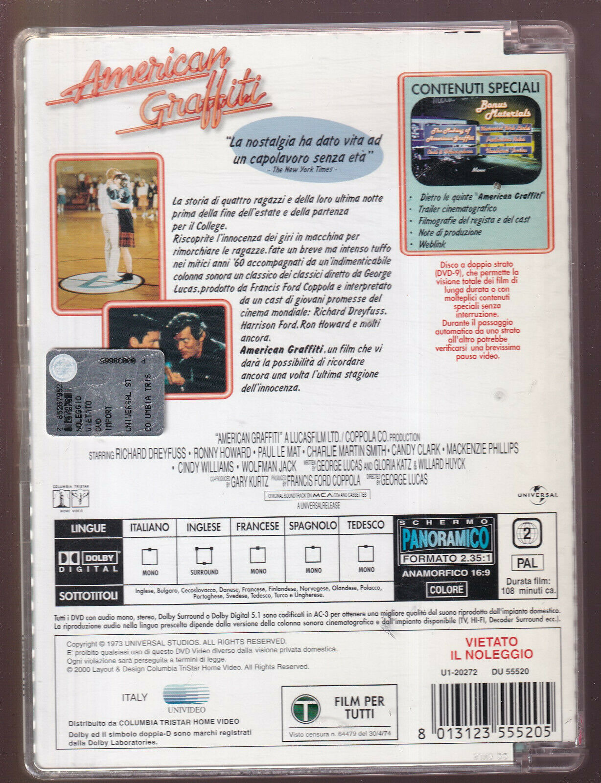 EBOND American Graffiti Sjb DVD D553370