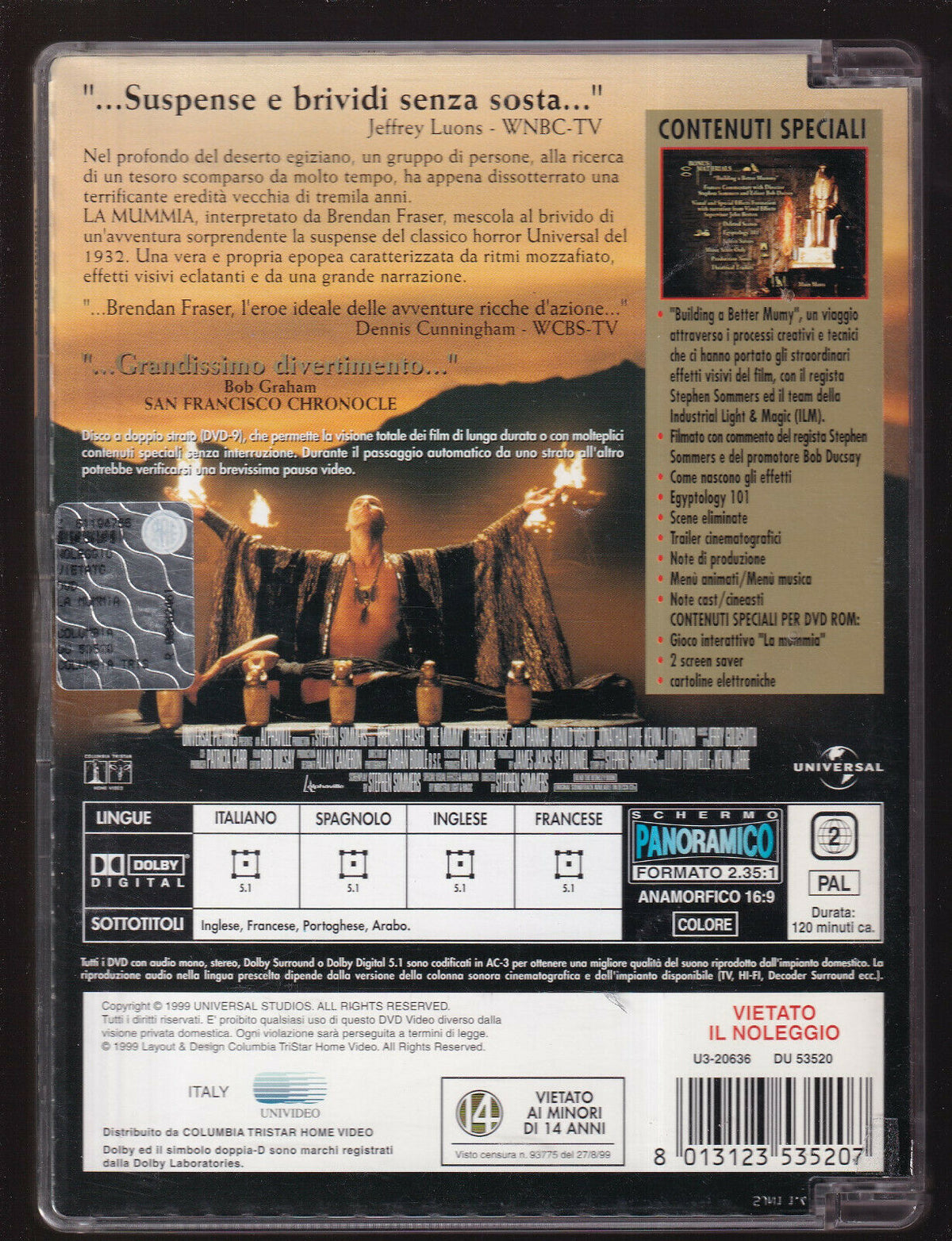 EBOND La Mummia Sjb DVD D553432