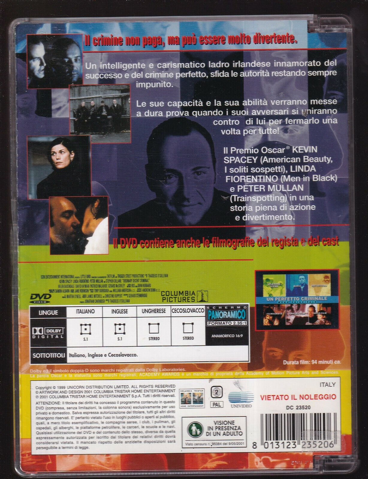 EBOND Un Perfetto Criminale Sjb DVD D553436