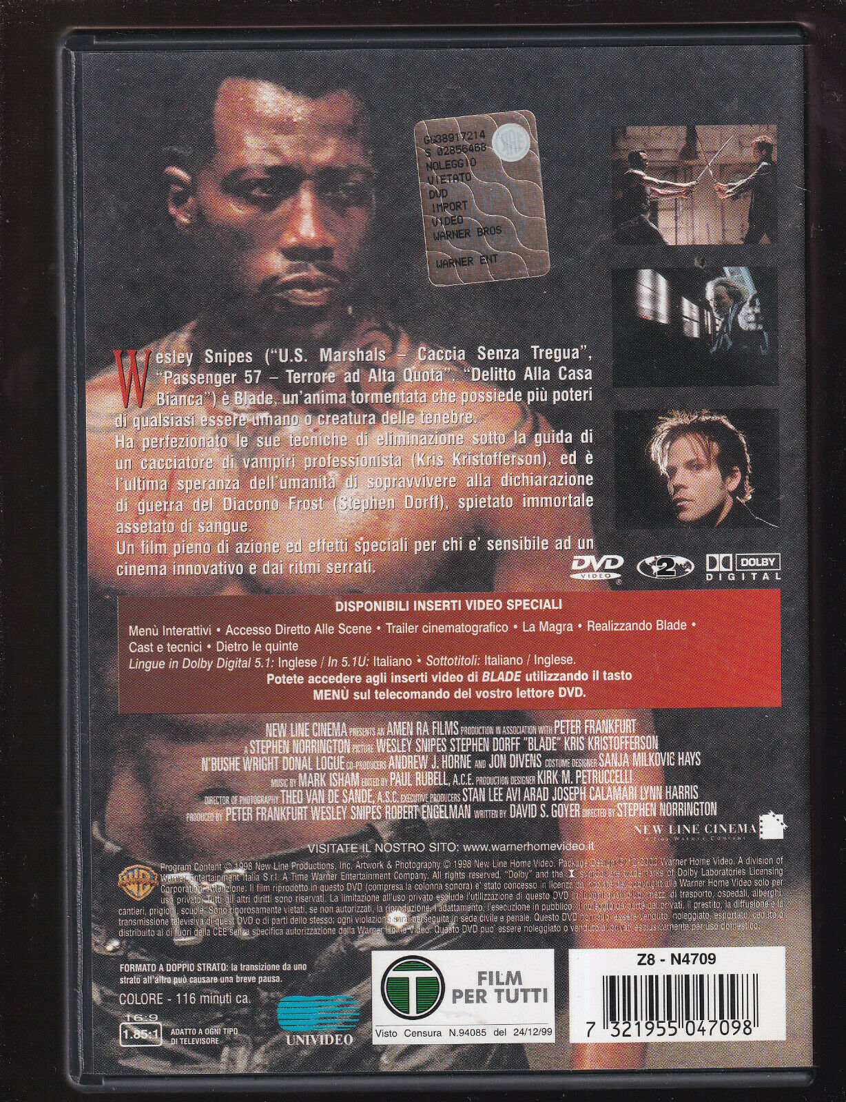 EBOND Blade DVD D553455