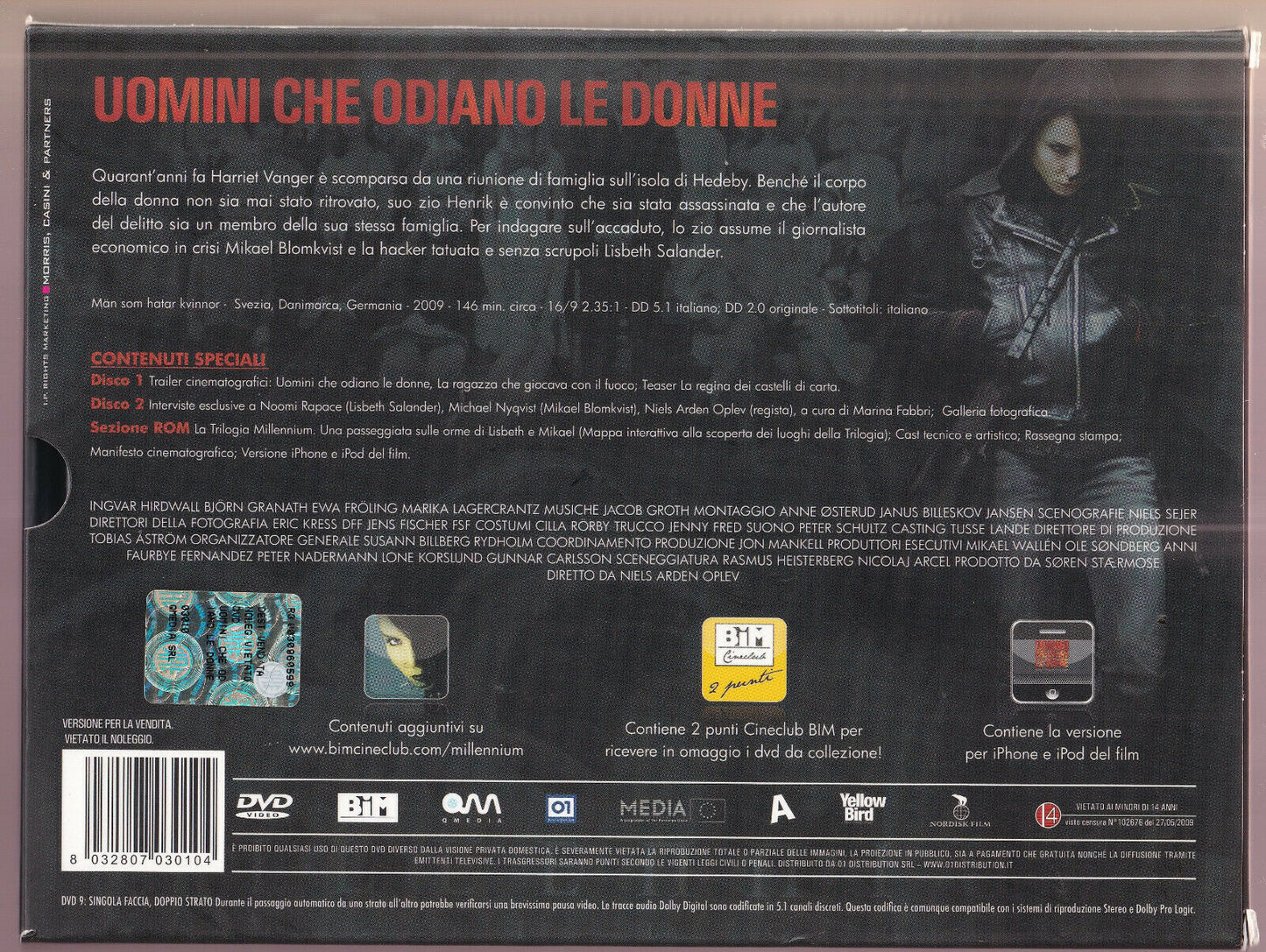 EBOND Uomini Che Odiano Le Donne DVD D553607