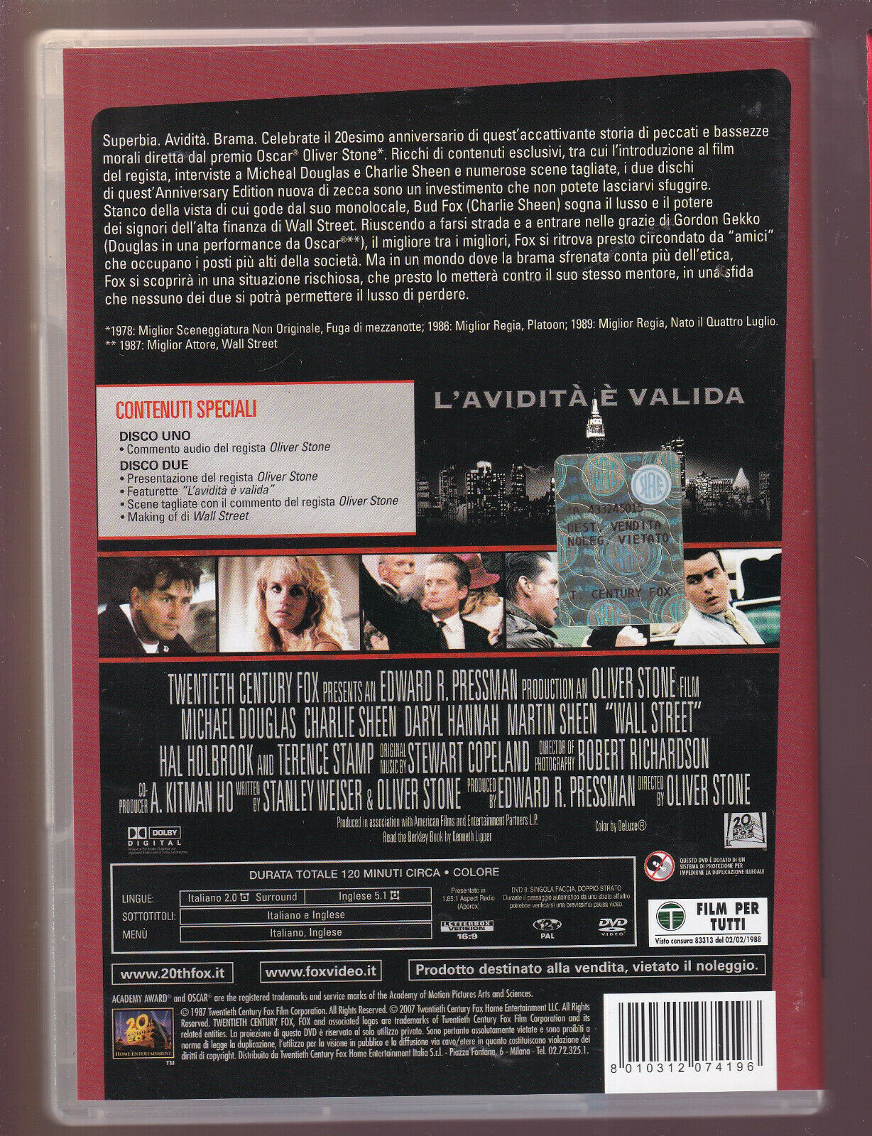 EBOND Wall Street DVD D553634