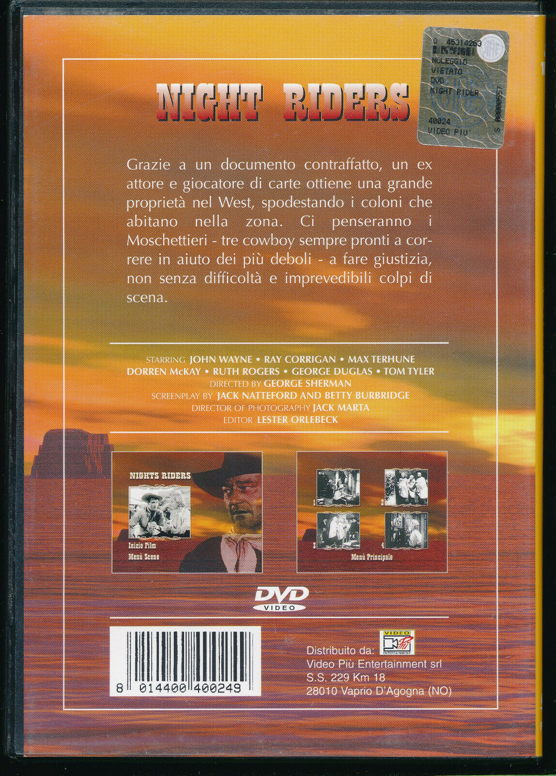 EBOND Night Raiders DVD D553721