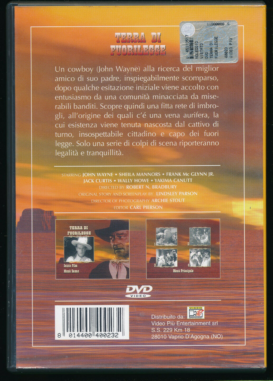 EBOND  Terra Di Fuorilegge DVD D553722