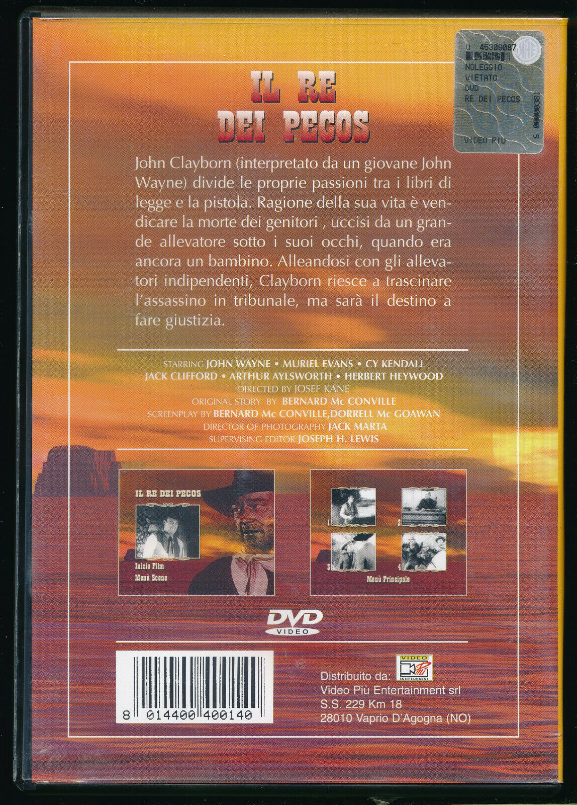 EBOND Il Re Dei Pecos DVD D553724