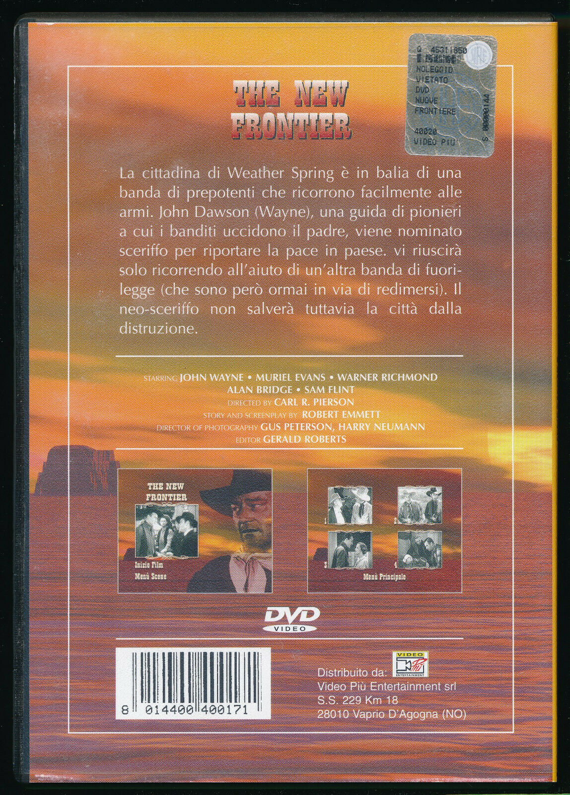 EBOND the New Frontier DVD D553725