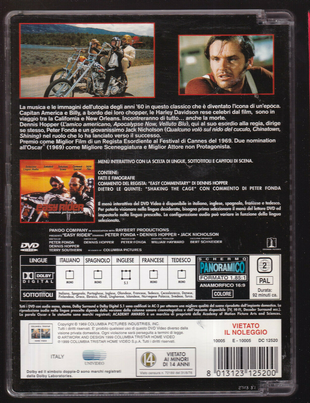 EBOND Easy Rider Sjb DVD D554218