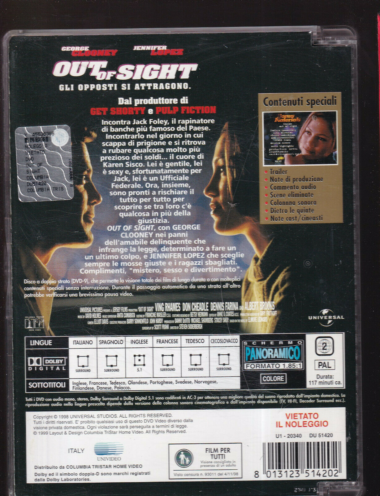 EBOND Out Of Sight Sjb DVD D554220