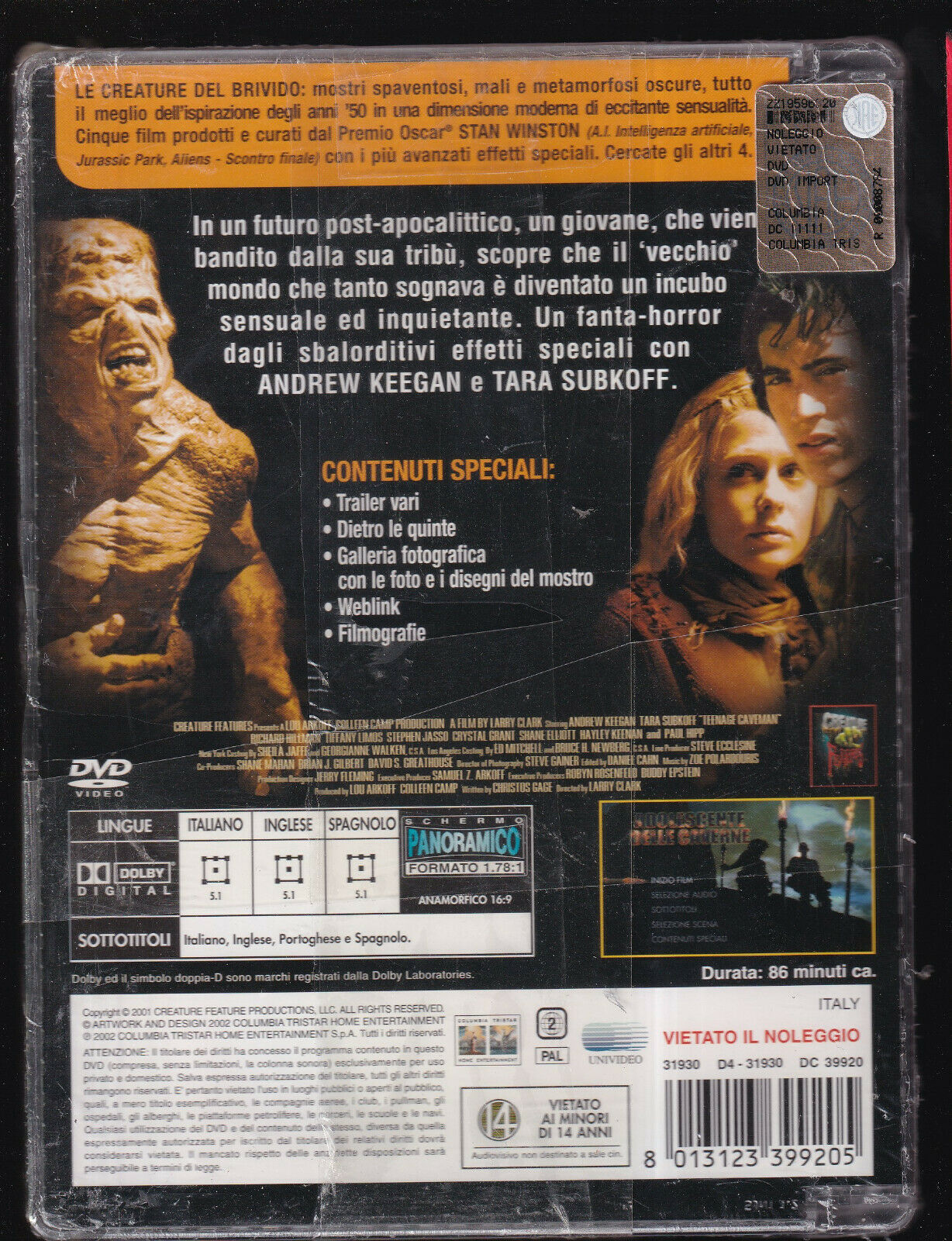 EBOND Adolescente Delle Caverne Sjb DVD D554241