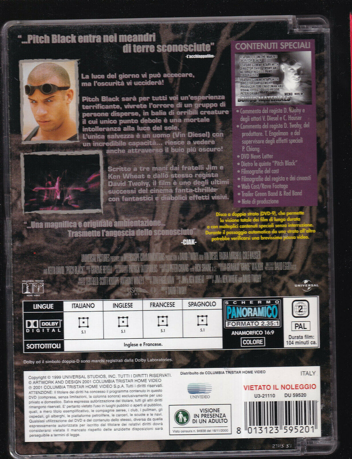 EBOND Pitch Black Sjb DVD D554251