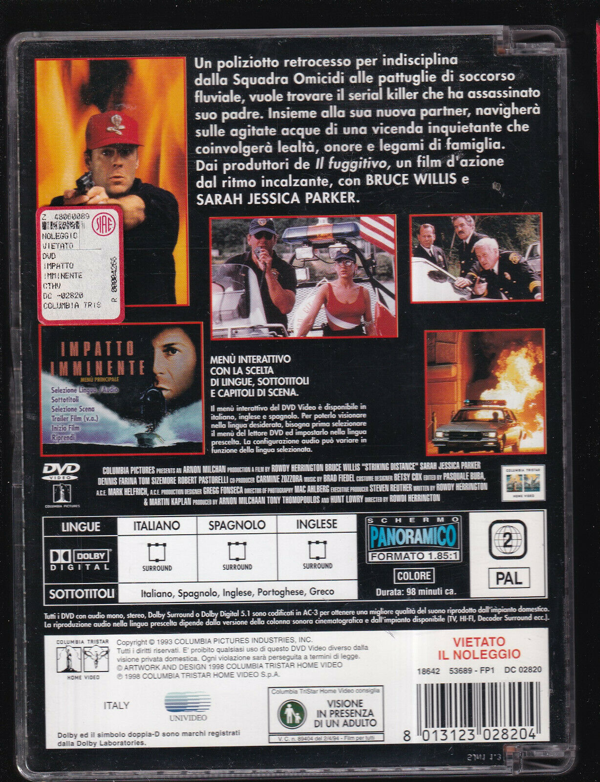 EBOND Impatto Imminente Sjb DVD D554253