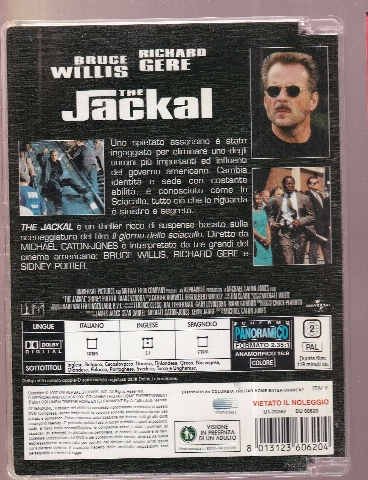 EBOND The Jackal Sjb DVD D554270