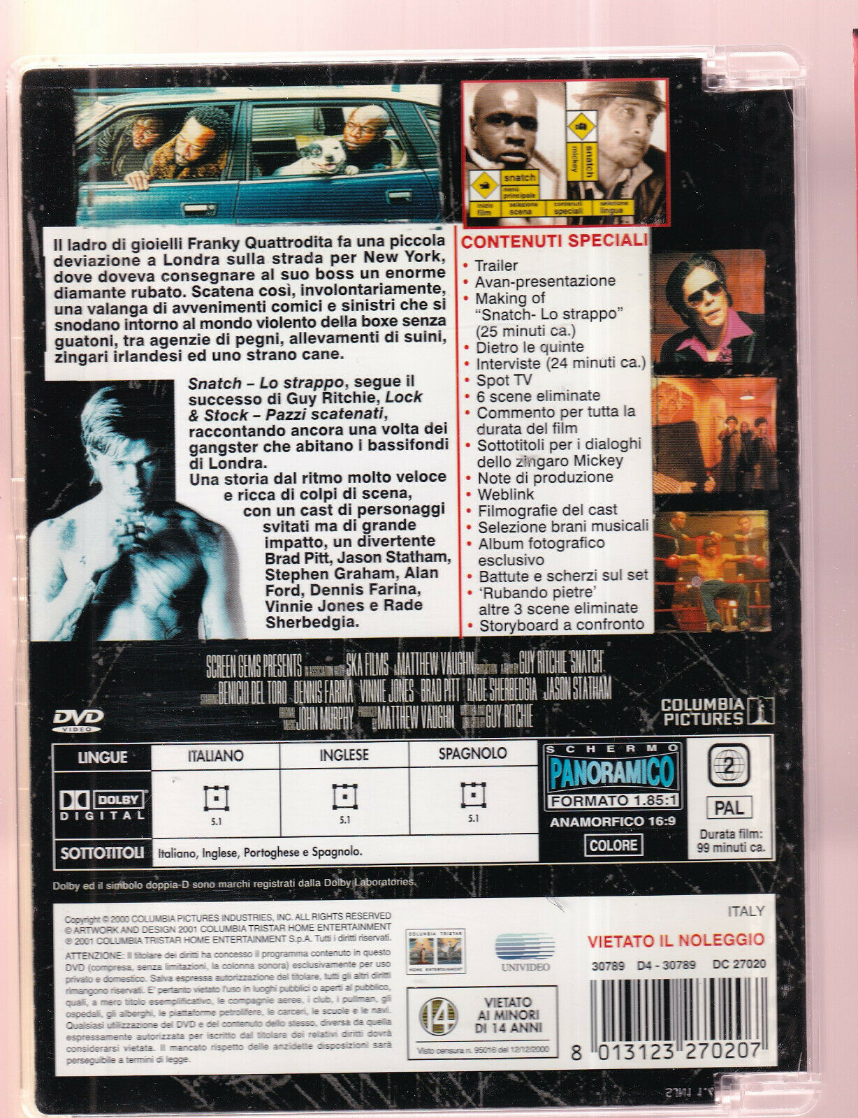 EBOND Snatch Lo Strappo Sjb DVD D554272