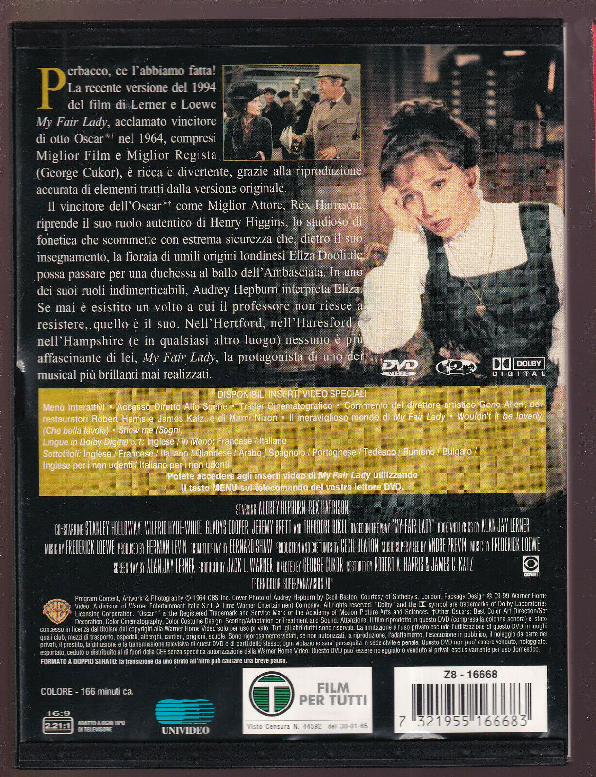 EBOND My Fair Lady DVD ED.snapper D554410