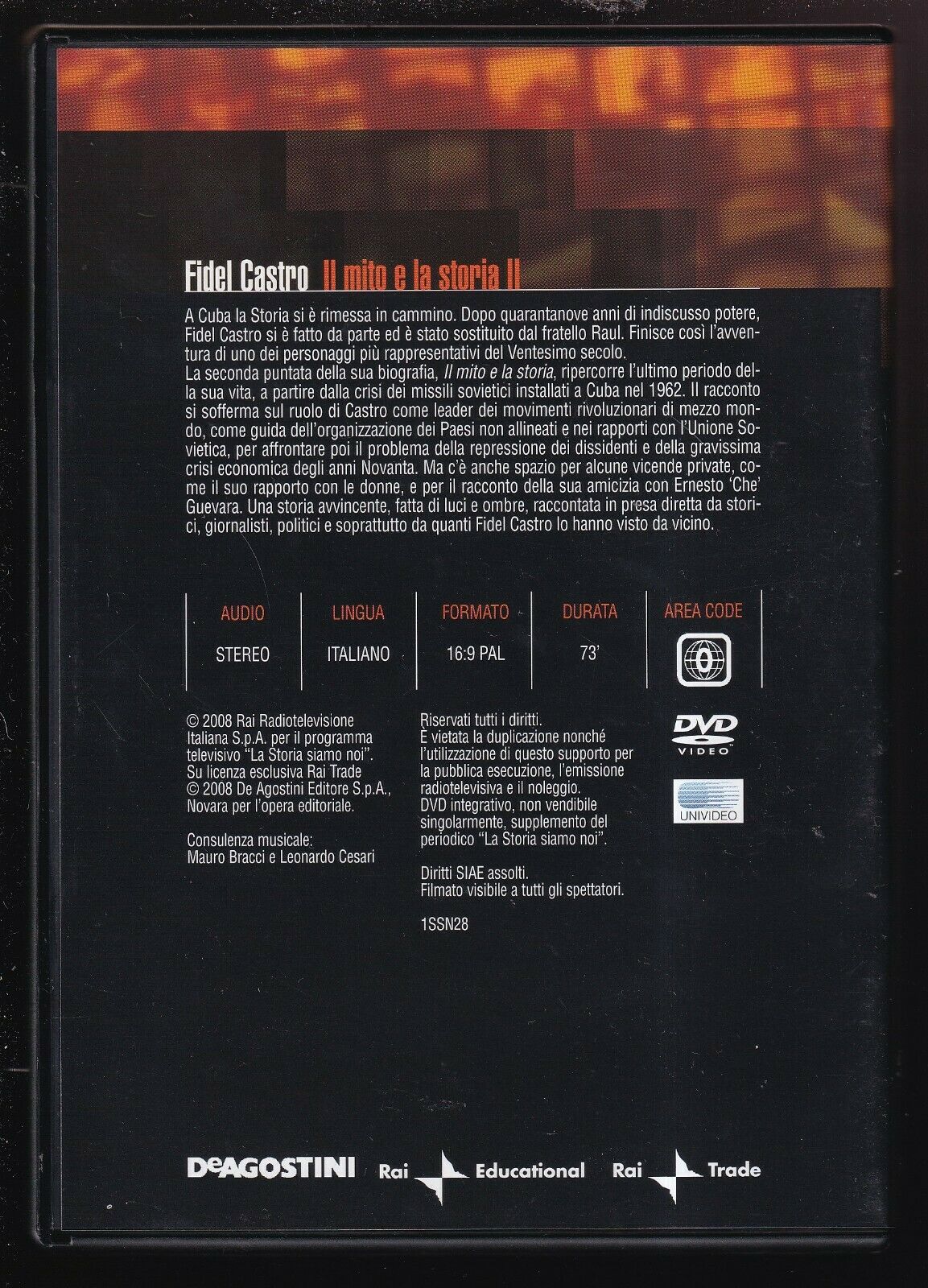 EBOND Fidel Castro - Il Mito e La Storia Ii - N.28 - La Storia Siamo DVD D554739