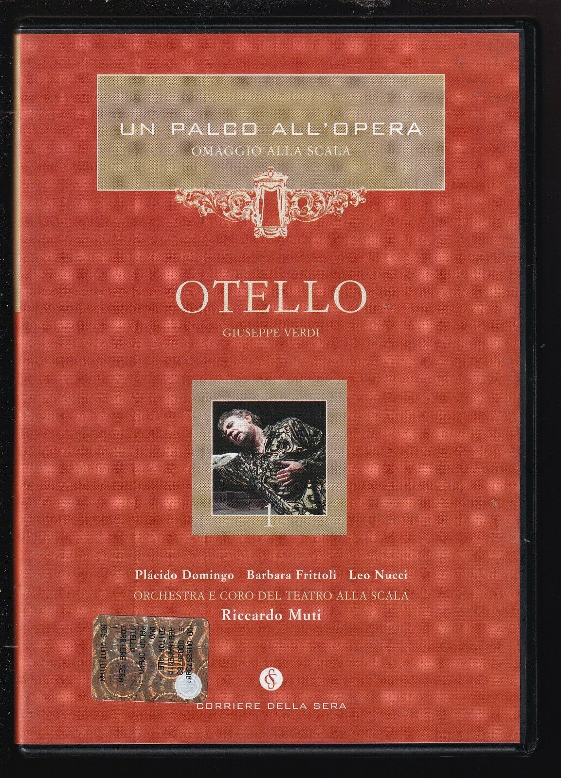 EBOND Un Palco All'opera Otello Teatro Alla Scala Riccardo Muti DVD D554828