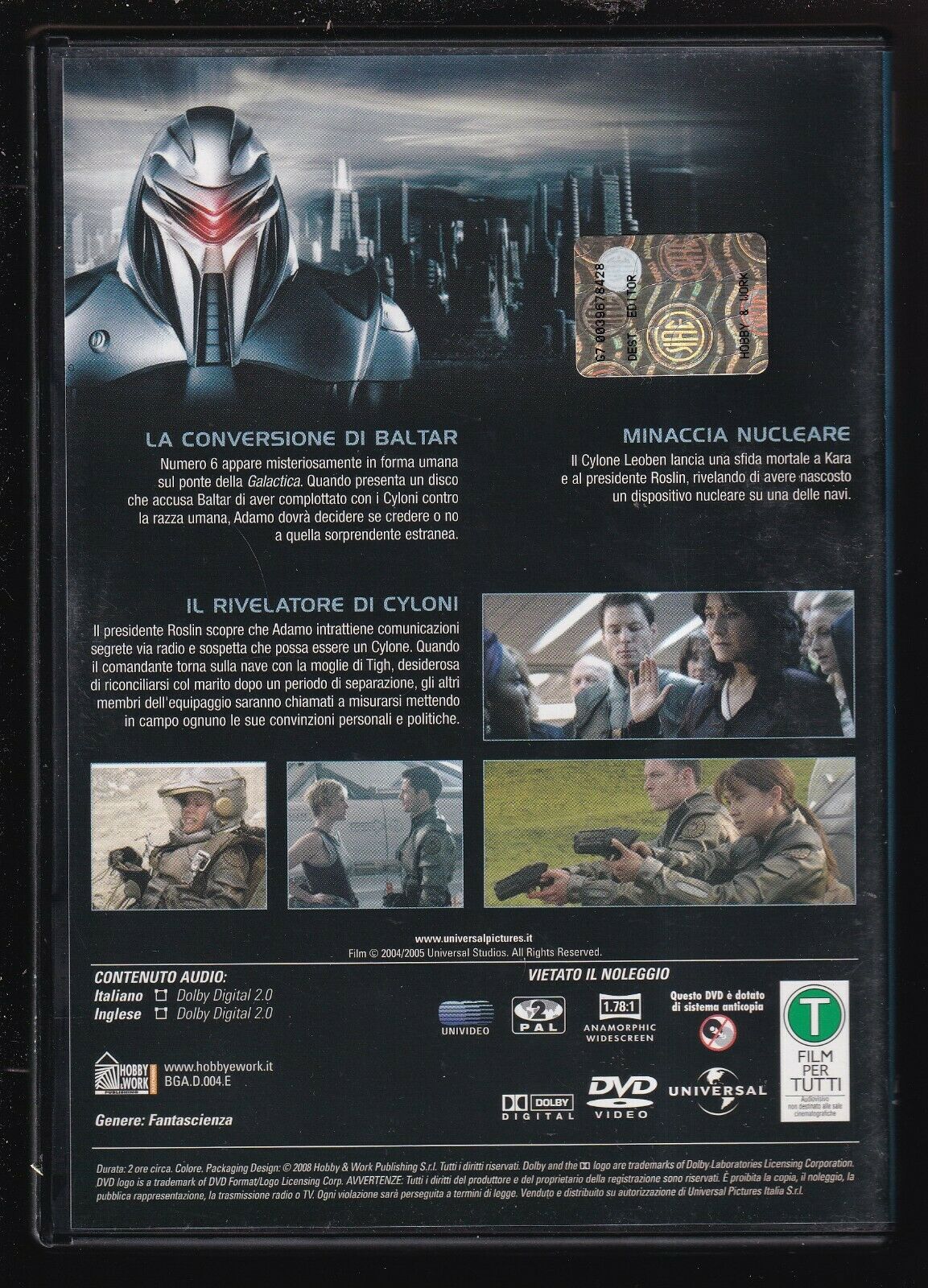 EBOND Battlestar Galactica Stagione 1 Vol. 4 Eps. 7-8-9 DVD D554842