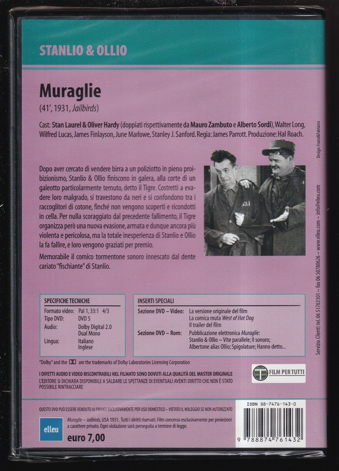 EBOND Muraglie - Stanlio e Ollio DVD D554855