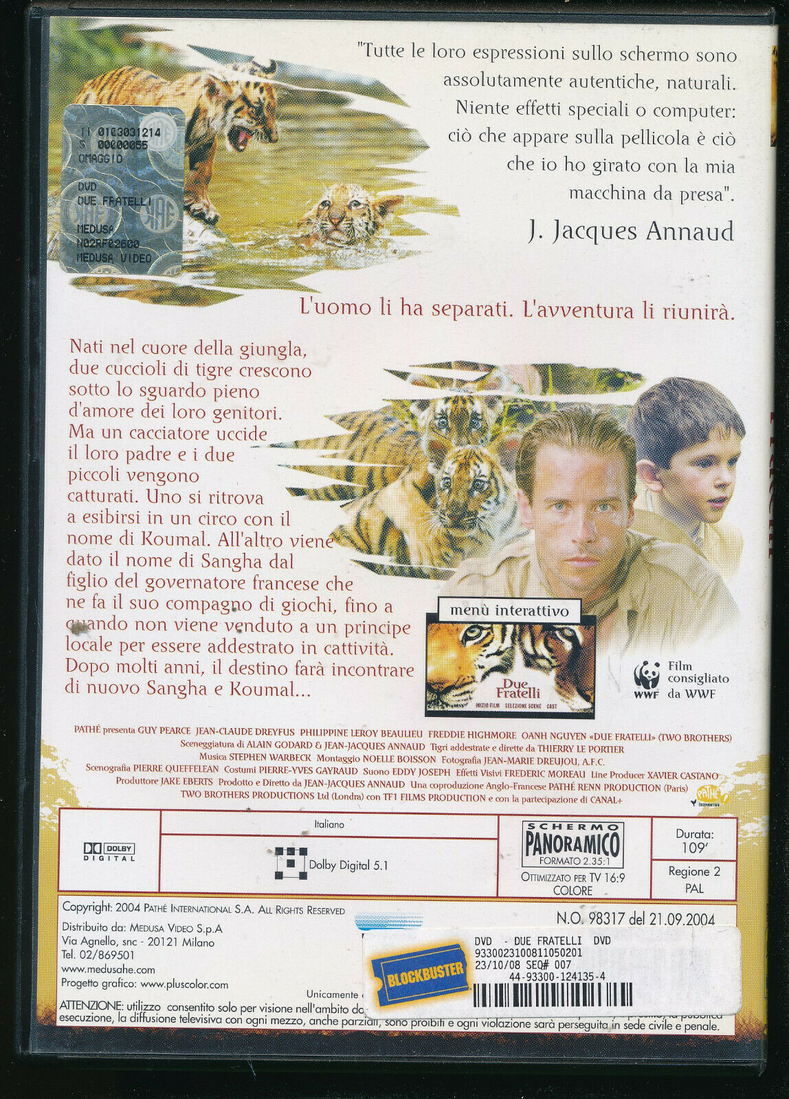 EBOND Due Fratelli DVD Ex Noleggio D555019